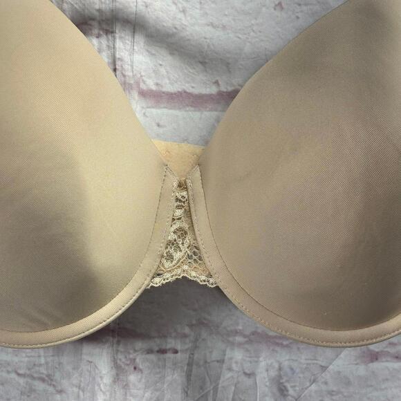 Wacoal Beige Lace Underwire Bra Size 34DDD - Picture 2 of 7
